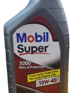 Aceite Semisintetico Mobil 10w40 10w-40 Api Sp Super 5000millas