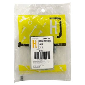 Tornillo autorroscante cabeza pan phillips 12 x ¾" (25 unds)