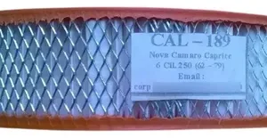 Filtro Aire Carburador Cal-189 Nova , Camaro , Caprice 6 Cil.