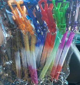 Llavero Resorte Para Motorizado Colores Surtidos