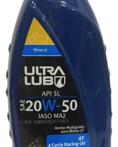 ACEITE ULTRALUB MOTO 4 TIEMPO MINERAL SAE 20W-50