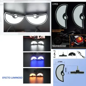 Tornillo Ojo Led Decorativo Con Luz