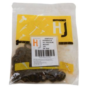 Arandela presión negro 3/8" (50 uds)