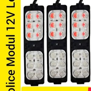 BARRA POLICIAL DE LUZ LED 12V