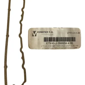 Empacadura Tapa Válvula Jeep Cherokee 6cil 258 81-92 4.0