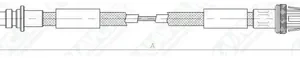GUAYA DE FRENO DE PIE