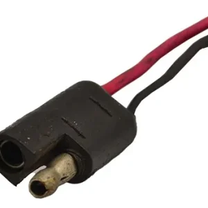Conector Macho Hembra 2 Vias Pines De Goma