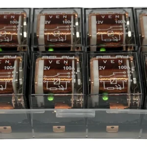 Relay Transparente 5 Patas 12v 100 Amp.