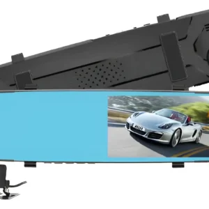 Retrovisor Con Pantalla Doble Camara Full Hd 1080p