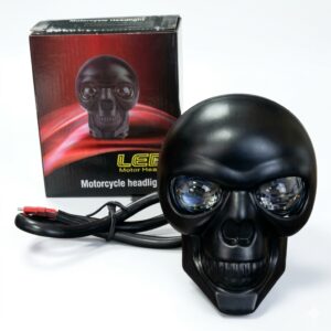 Faro Led Moto Auxiliar Calavera