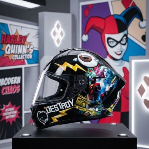 Casco Integral Harley Quinn